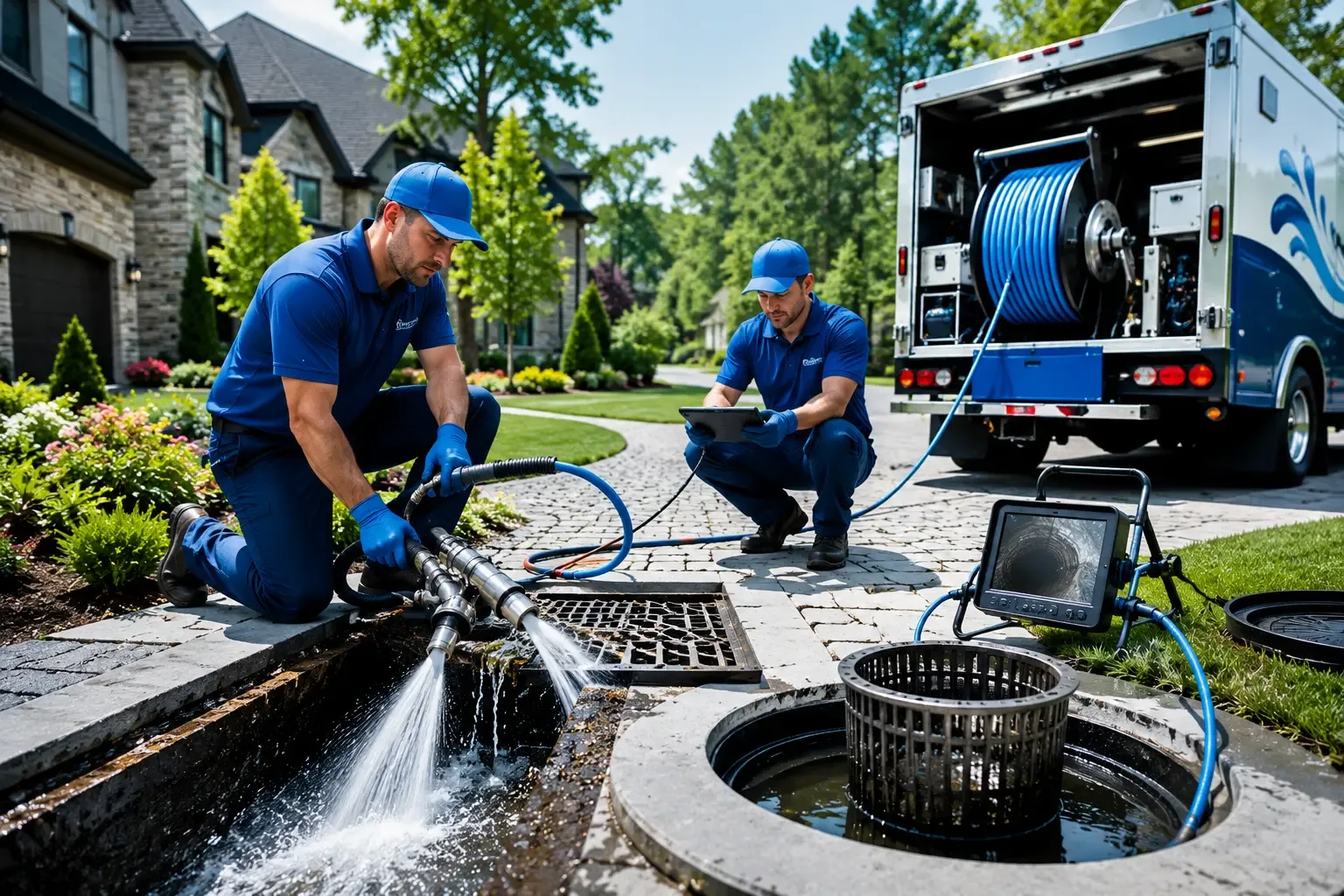 Local outdoor drain cleaning professionals in Osseo, MI